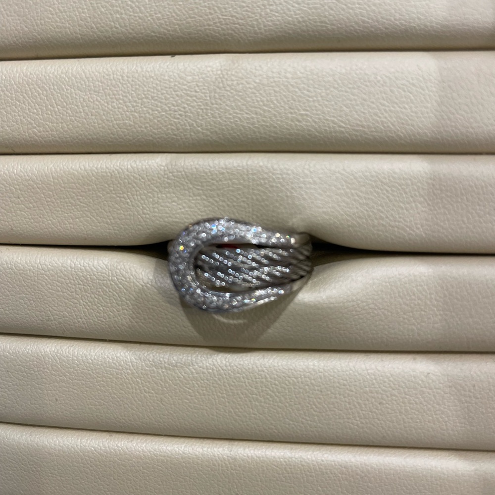 Alor / Charriol Stainless Steel/ 18kt ladies ring